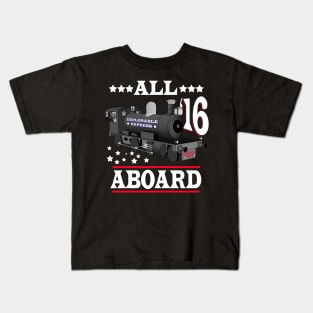 All Aboard - Trump Train Deplorable Express Kids T-Shirt